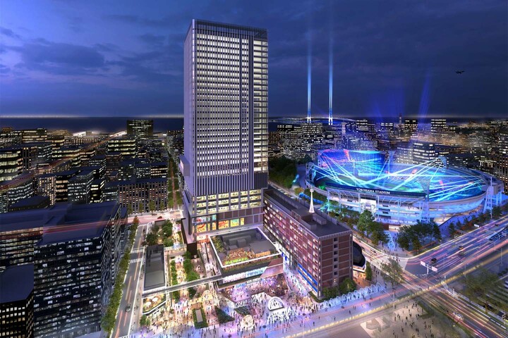 「BASEGATE横浜関内」内にある「OMO7横浜 by 星野リゾート」。