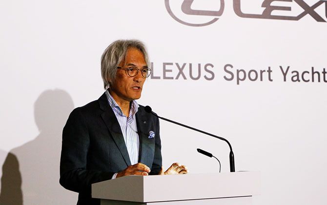 レクサスインターナショナルのプレジデント、澤 良宏氏©︎LEXUS