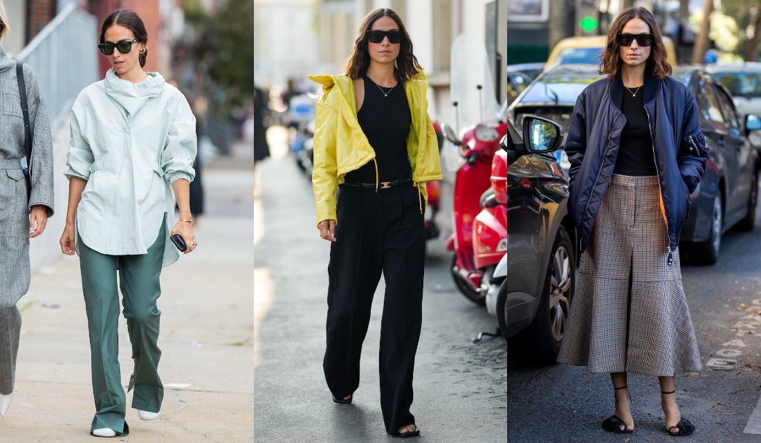 きれいめスポーティ で春の装いをキレよく 大人に似合うバランス術 海外スナップ Precious Jp プレシャス