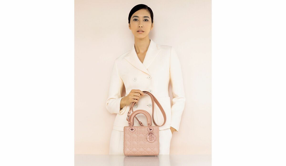 【どんなコーデにも♪】DIOR ハンドバッグ DIOR直営】24Cruise バタフライスタッズ カナージュ LADY DIOR