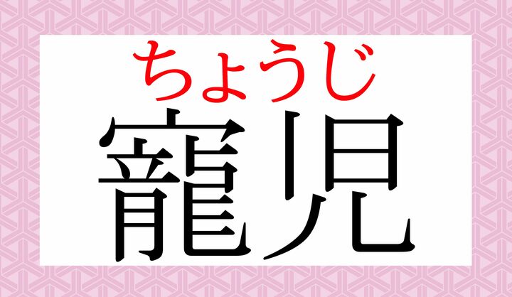 例文に出てきた「時代の寵児」という言い回し、まま耳にしますね。