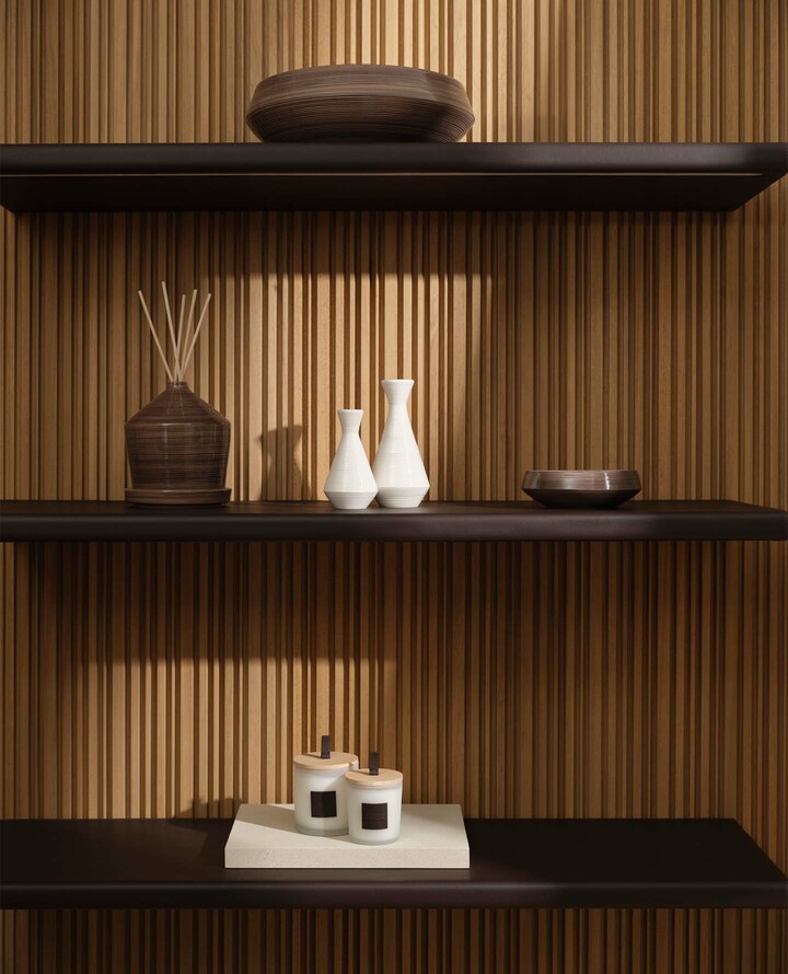 ヘルノのホームコレクション「ヘルノ・アビタ」のホームフレグランス、インテリア・デコレーション