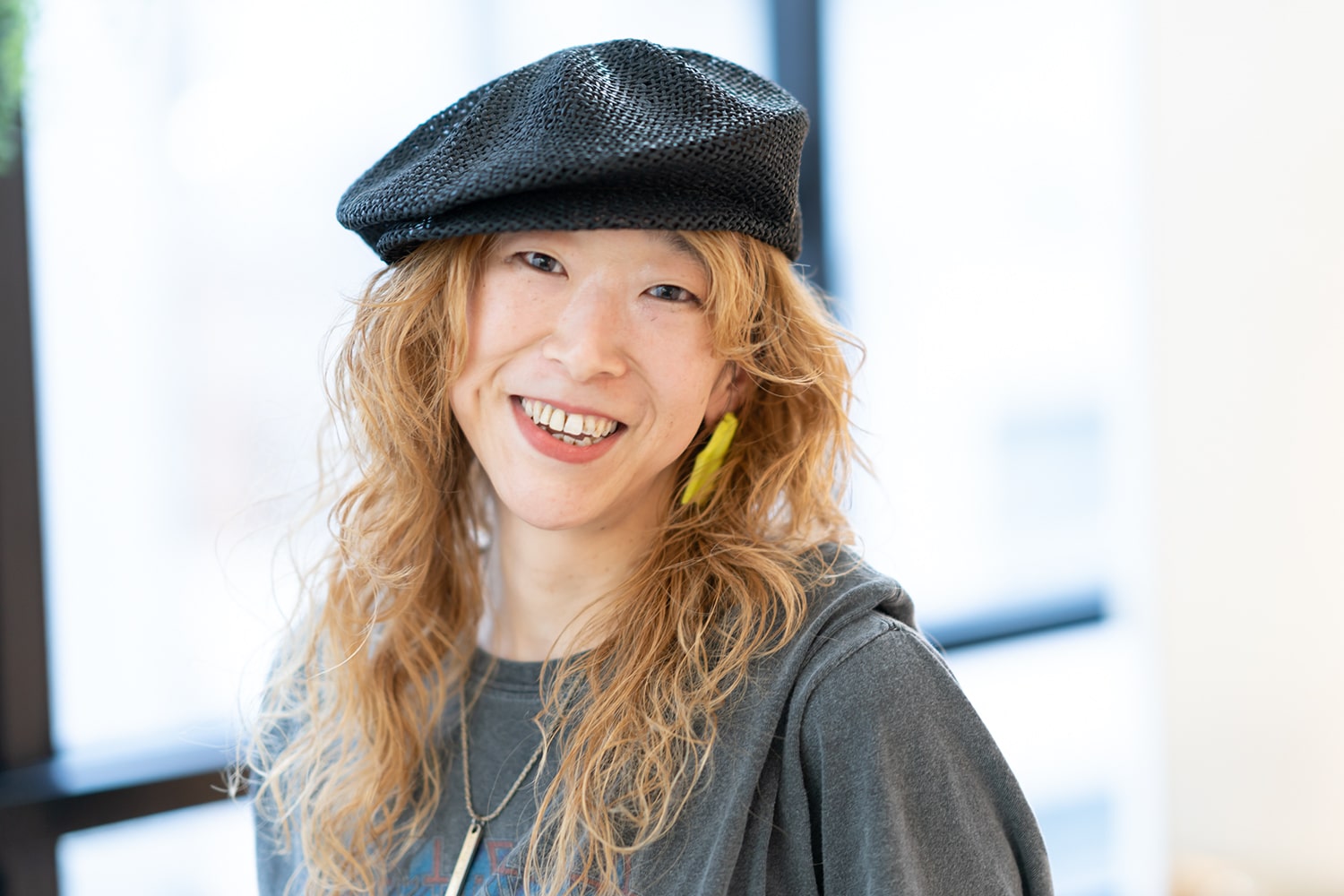FIX-UP銀座店 ディレクター・中山みほさん。ゆで卵が大好物で、茹で方にもこだわりが。「3分半茹でて、火から下ろして8分。この茹で方がベストですね」