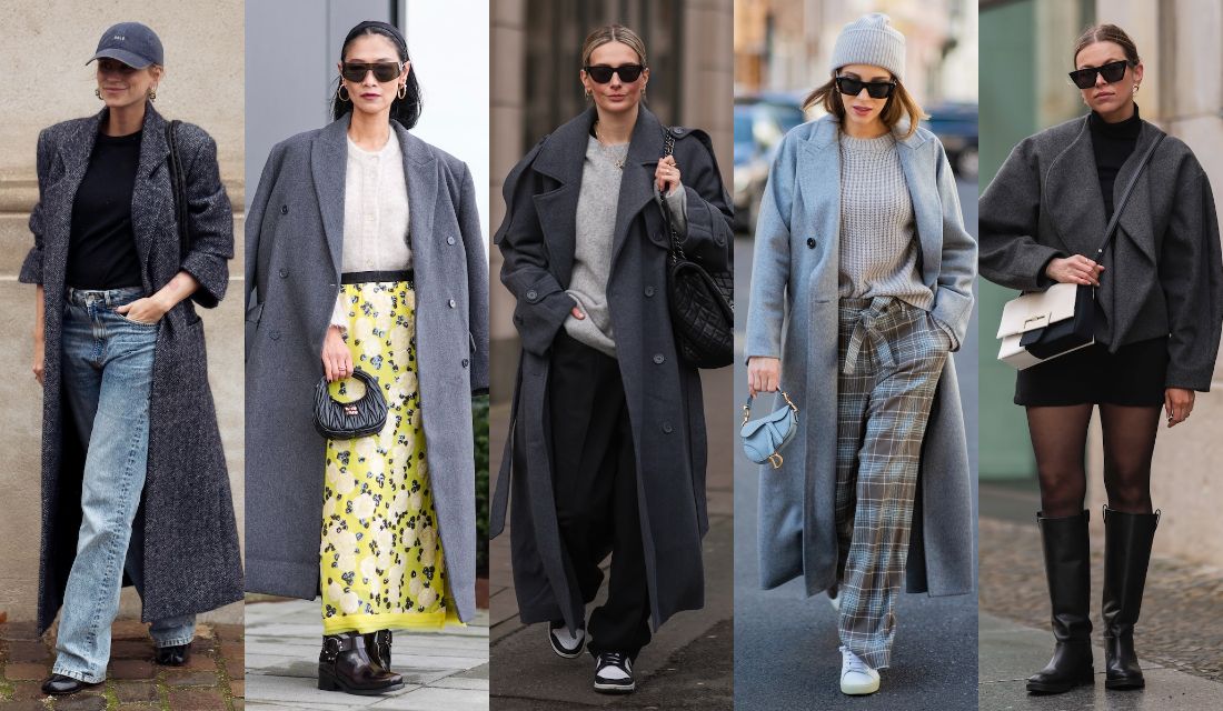 大人のための「グレーコート」着こなし術【見本コーデ27選  