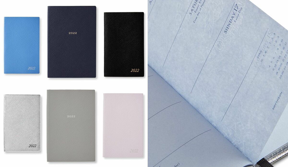 smythson イギリス名門 スマイソンパナマダイアリー2025 手帳 黒