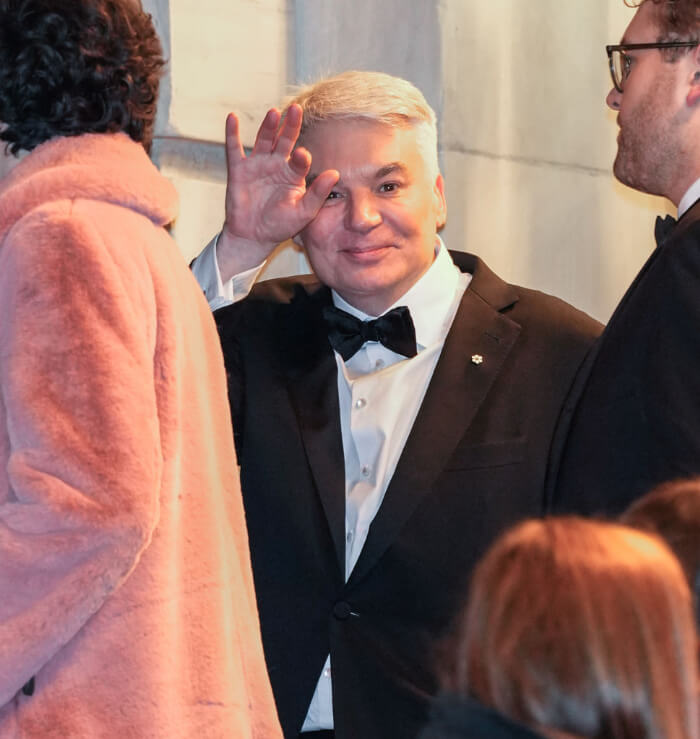 2025年2月17日、ニューヨークで開催された『SNL50：The Anniversary Special』のアフターパーティ。1975年から放送されているバラエティ番組『サタデー・ナイト・ライブ』は、同年10月で放送50周年を迎えた。