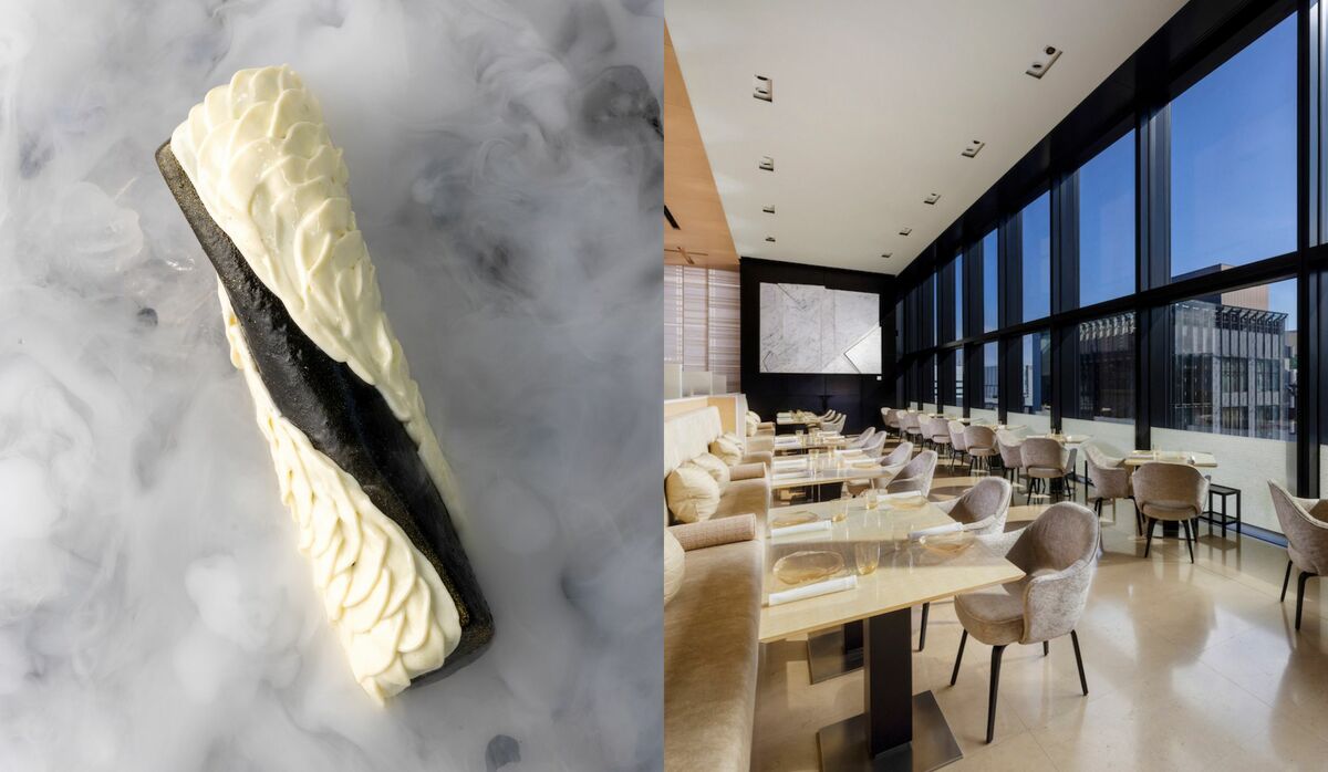 ベージュ アラン・デュカス 東京」よりドレスをまとったような