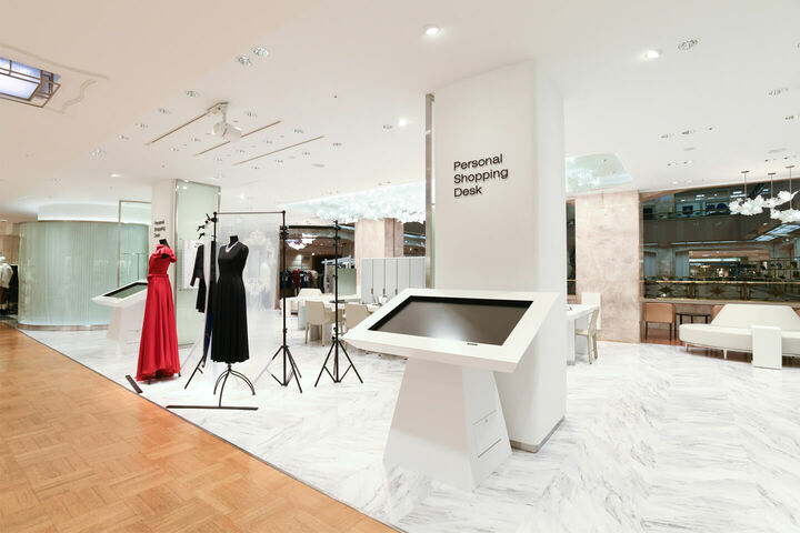 日本橋三越本店 本館3階レディスフロアのパーソナルショッピングデスク