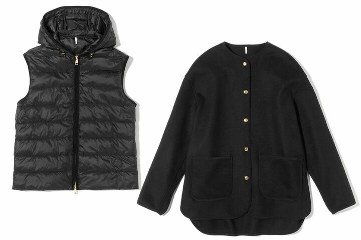 「モンクレール」のダウンウエア