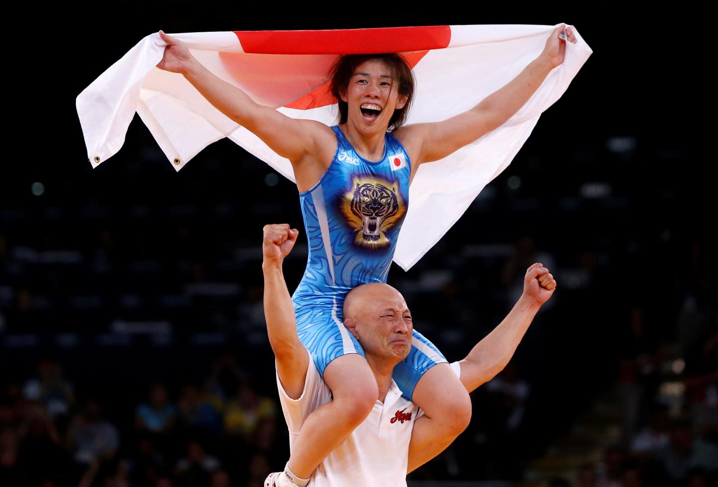 バラエティー番組やCMにも引っ張りだこ!吉田沙保里さんの素顔とは?(提供写真 : ロイター/アフロ)