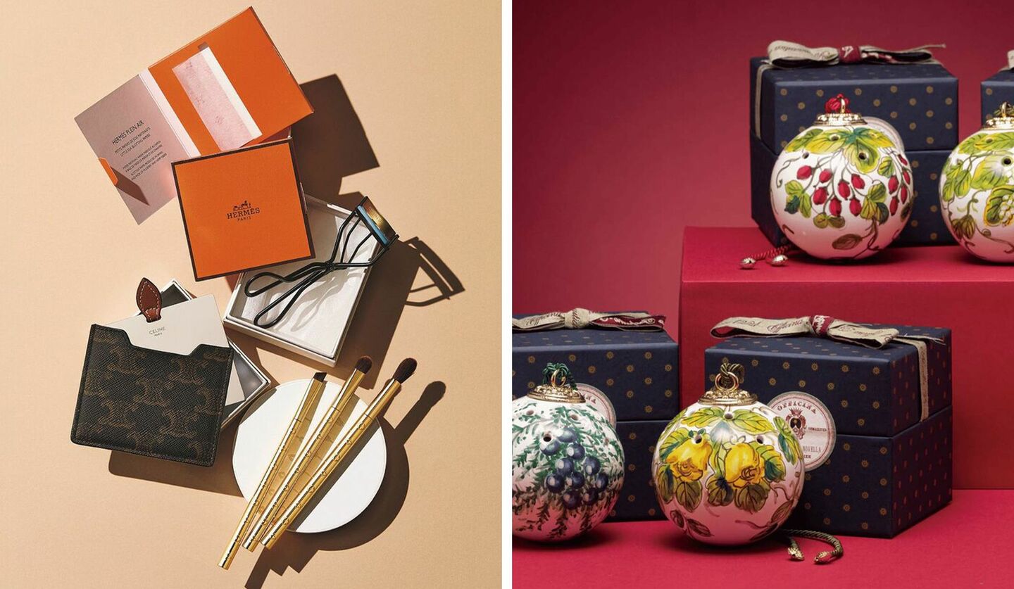 エルメス、ルイ・ヴィトン、セリーヌのビューティツール、「サンタ・マリア・ノヴェッラ」ポプリが香る“セラミックオーナメントボール”