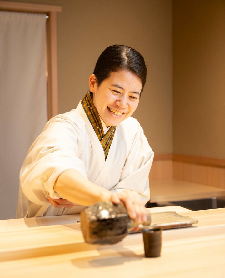 鮨処「みつい」の女将