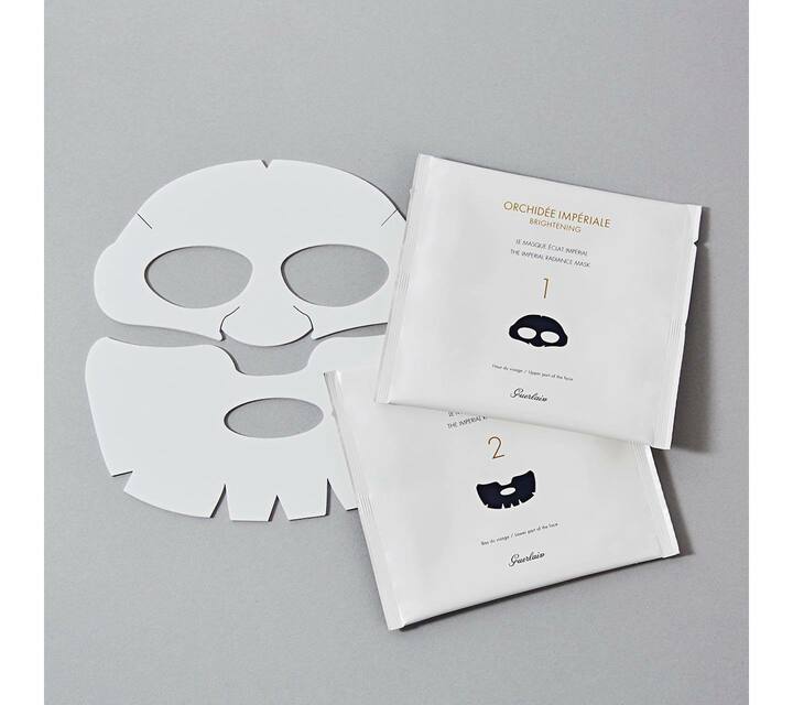 『オーキデ アンペリアル ザ ラディアンス マスク』（上下４セット入り） ¥36,000（税抜）