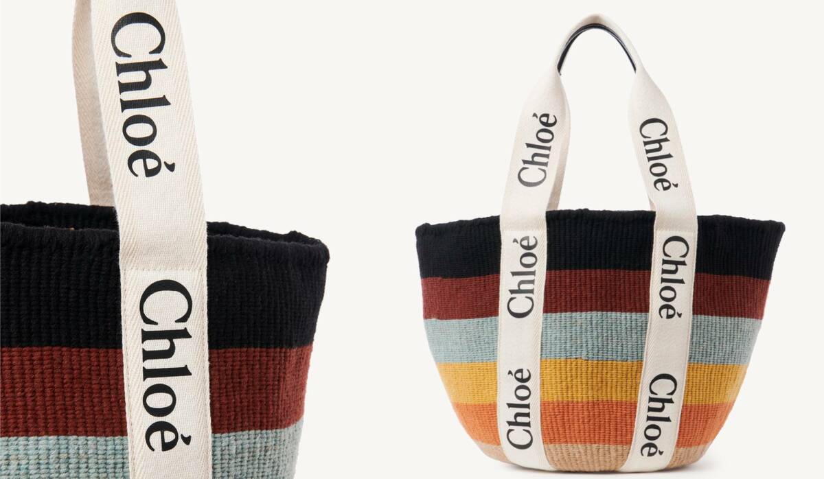 【早い者勝ち！】Chloe クロエ ウッディ ラージ かごバッグ ナチュラル Chloe クロエ かごバッグ WOODY Large Basket Bag ウッディ