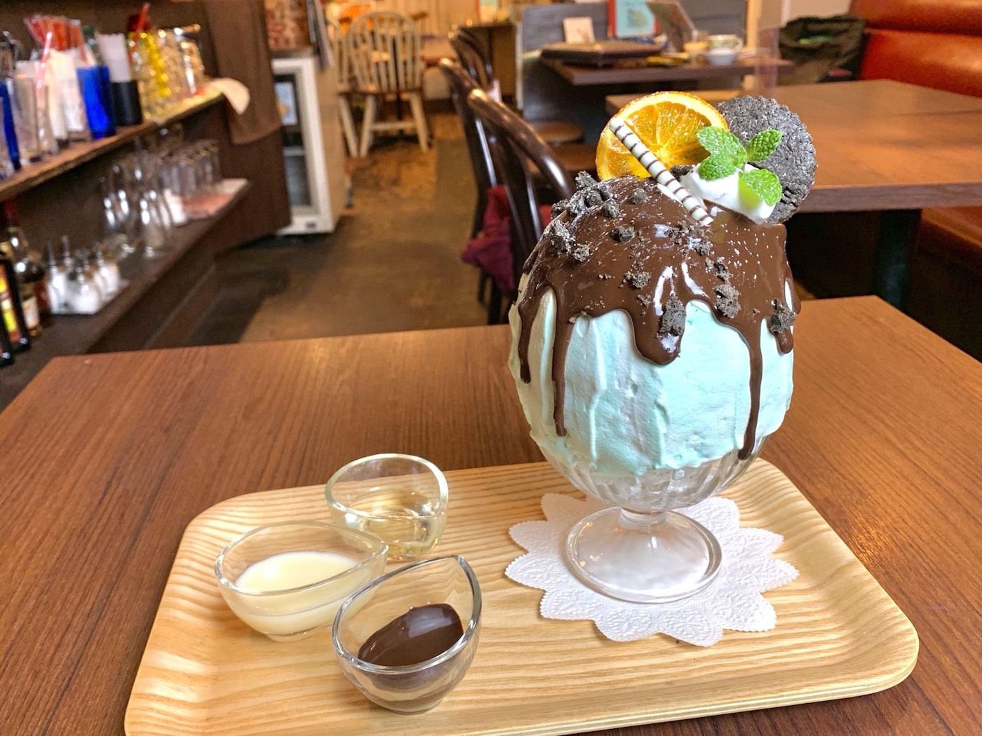 かき氷_2,チョコレート_4,スイーツ_4
