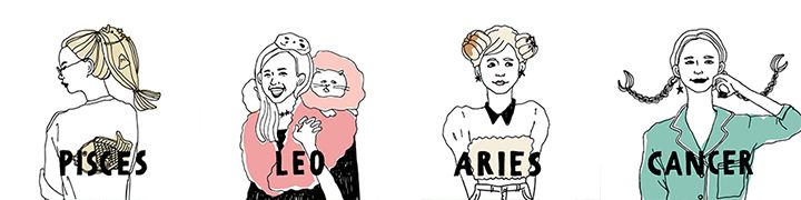 第4位から7位は、魚座・獅子座・牡羊座・蟹座の女性