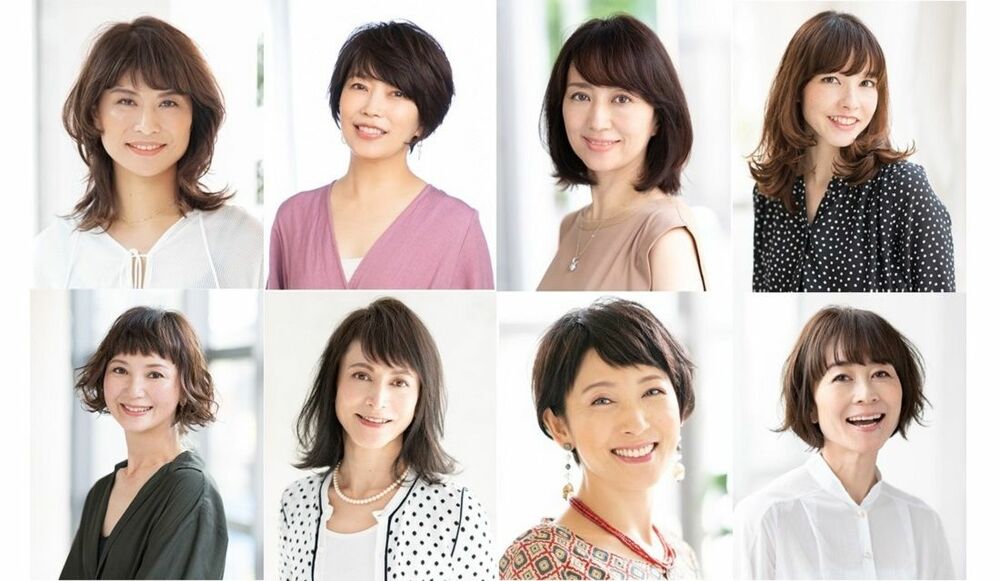 上品な 厚め前髪 スタイル 40代向けの見本例まとめ Precious Jp プレシャス