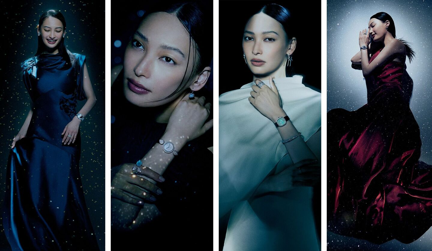 ラグジュアリーメゾンのジュエリーウォッチを纏った大政 絢さん