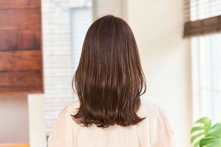 40代 髪型_3,ミディアムヘア_3