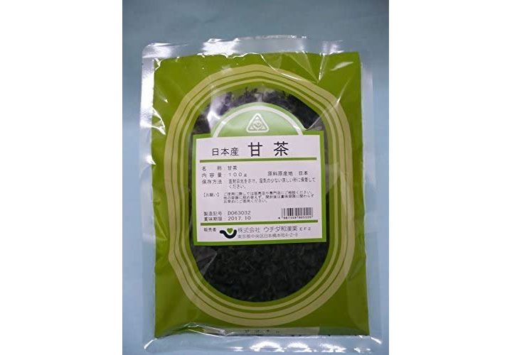 ウチダ和漢薬 甘茶 全形 100g