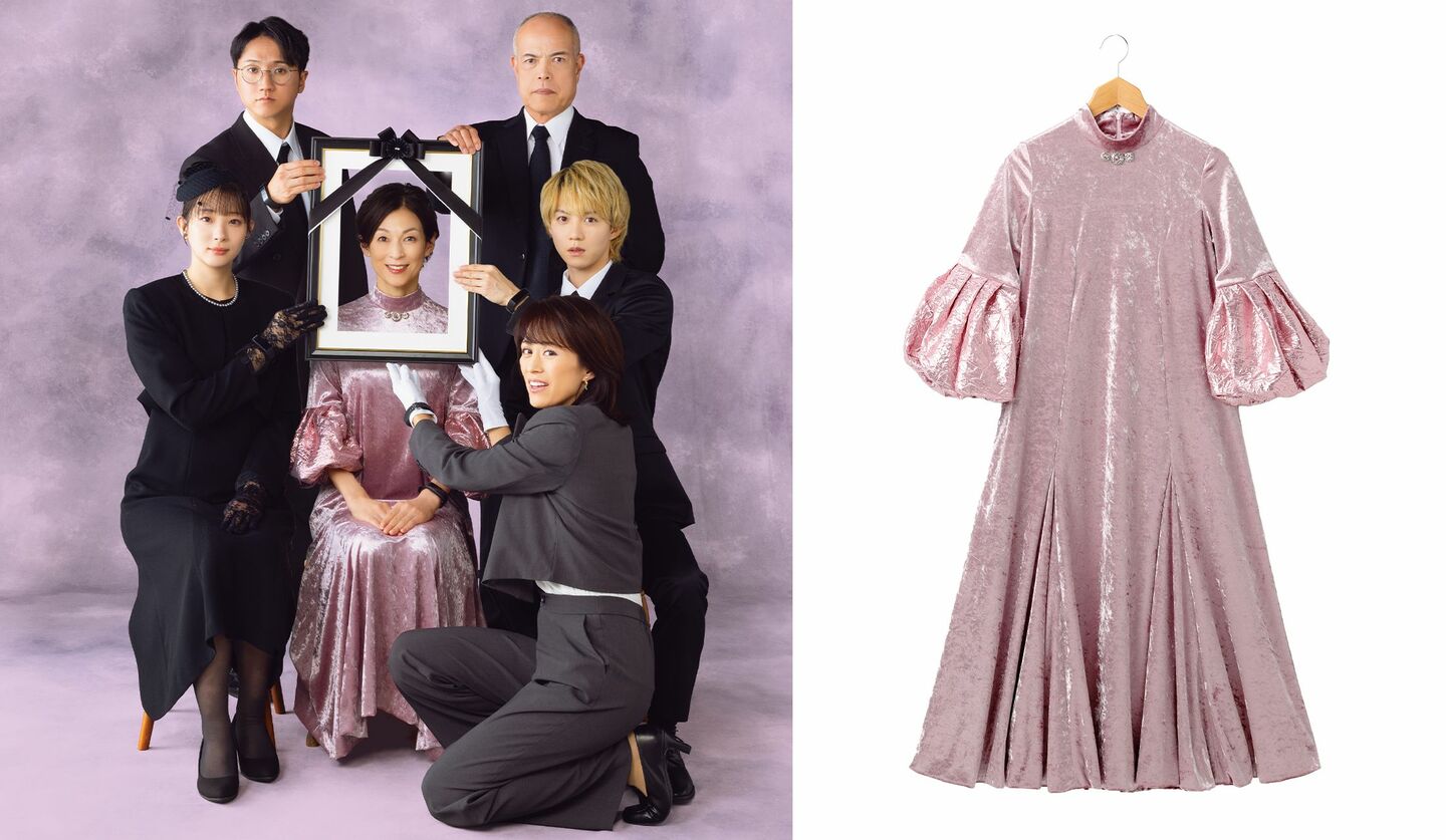 鈴木保奈美さん出演の舞台『汗が目に入っただけ』のメインビジュアルと衣装