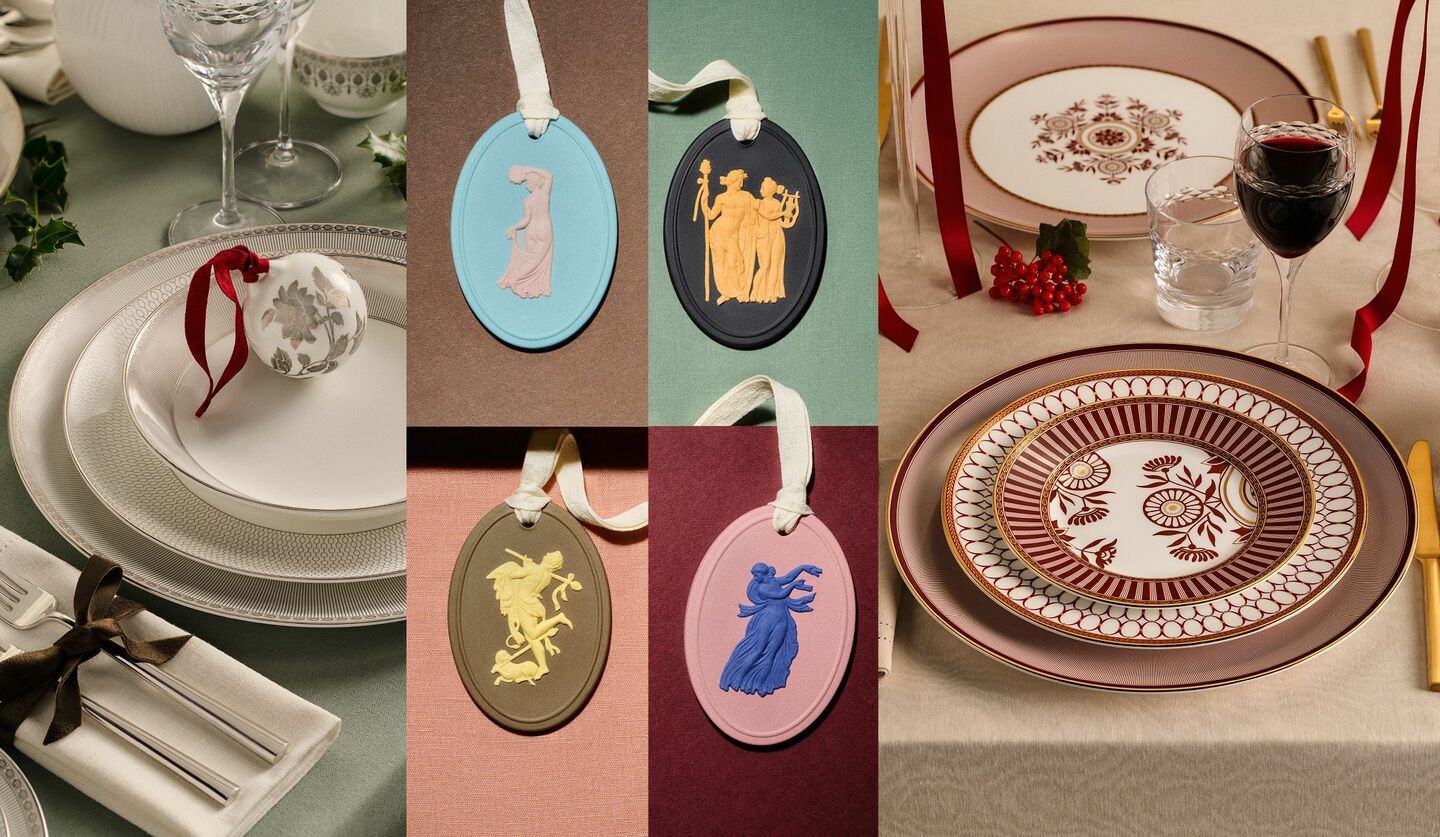 「ウェッジウッド」から登場の新作テーブルウェア＆オーナメントの画像