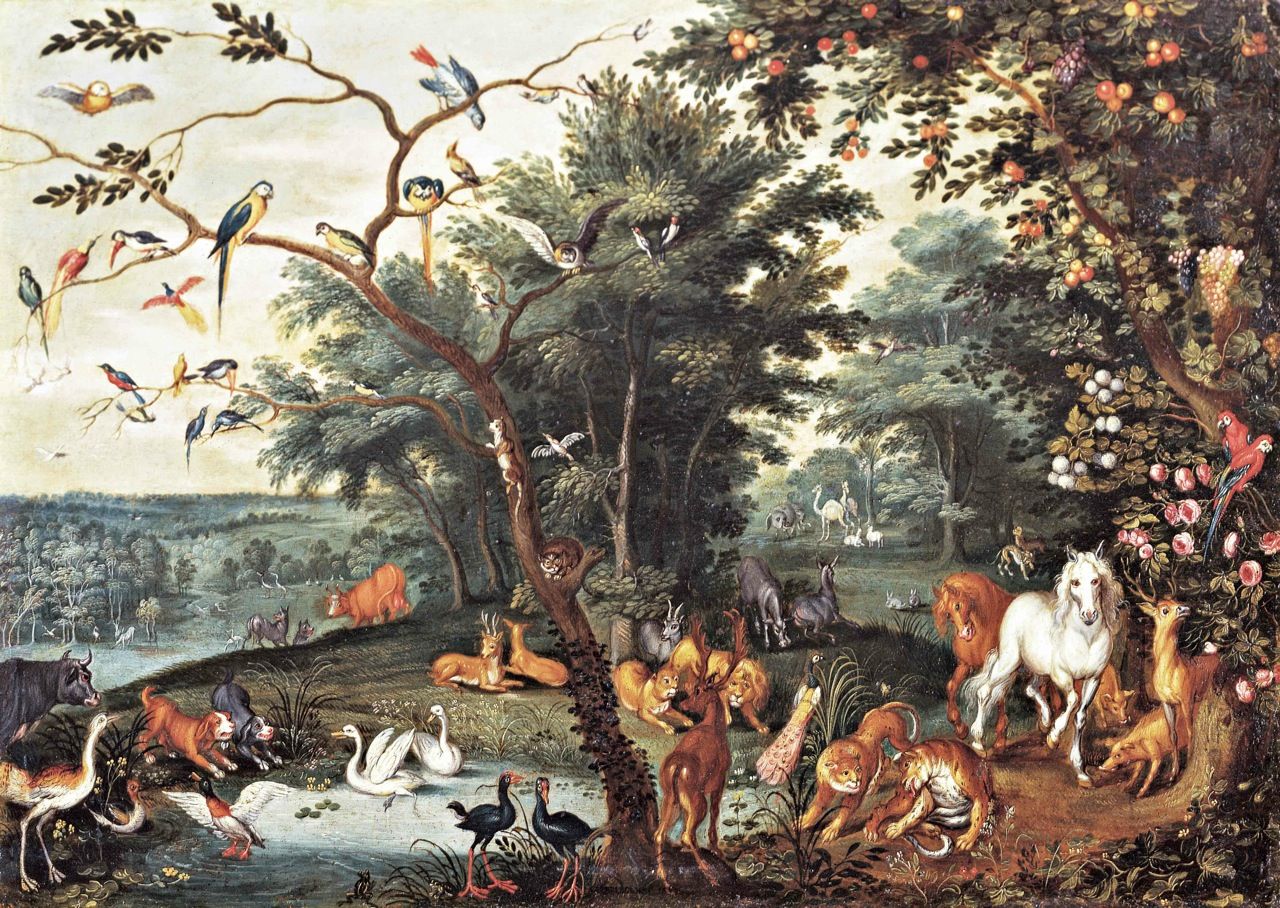 ヤン・ブリューゲル2世 《地上の楽園》 1620-1625年頃 Private Collection