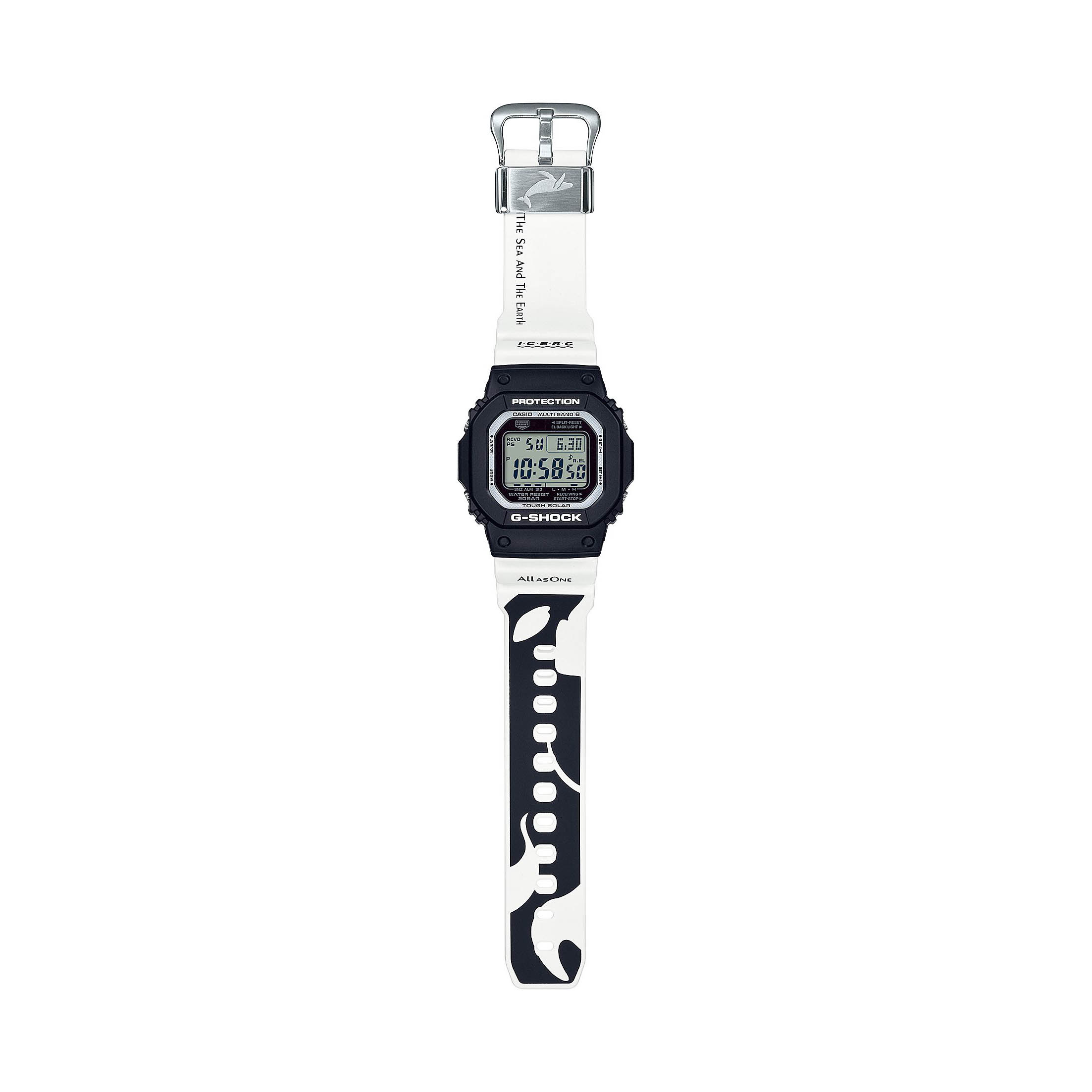G-SHOCK『GW-M5610K-1JR』SPEC●バッテリー:タフソーラー(ソーラー充電システム)●防水:20気圧防水●電波受信機能:マルチバンド6●サイズ:H 46.7×W43.2×D12.7mm●質量:52g。6月26日発売予定。¥23,000