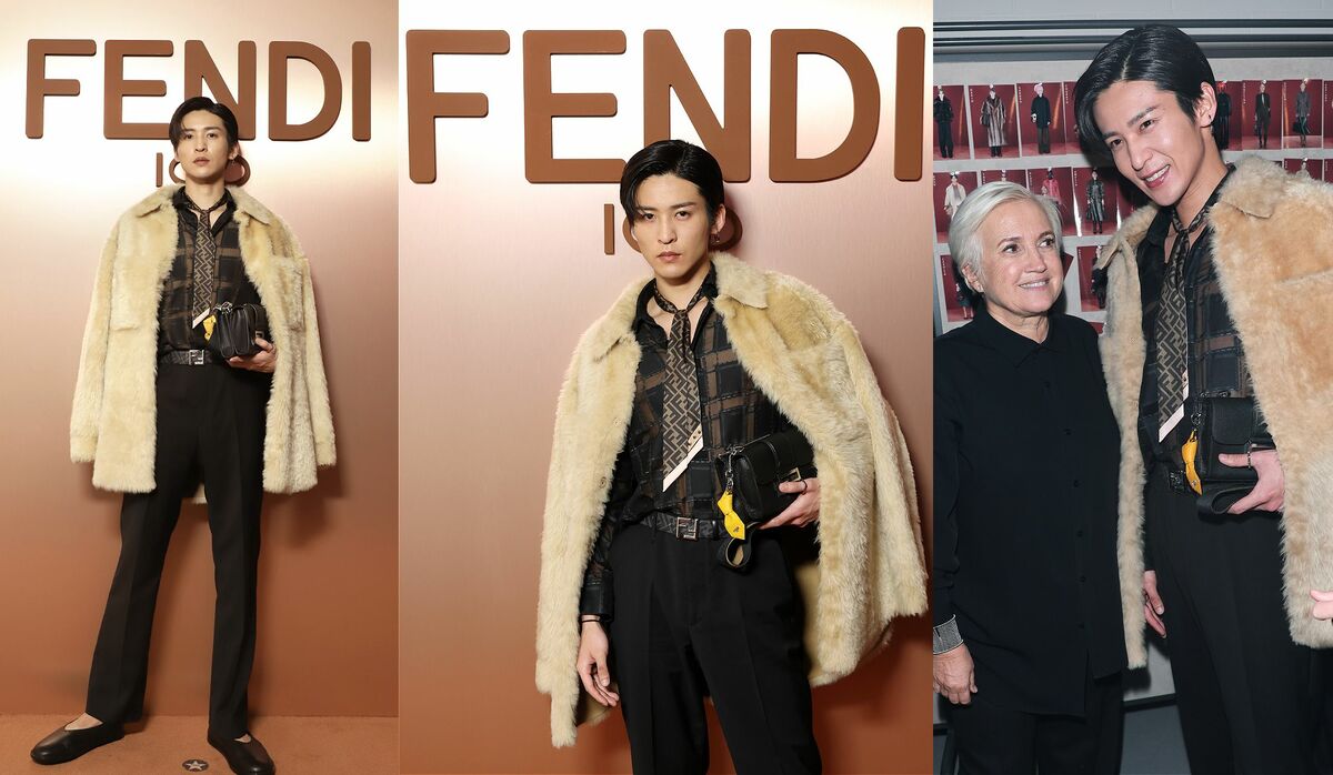 新品！ FENDI フェンディ ロゴ入り ストール ブラウン 目黒蓮アンバサダー 新品！ FENDI フェンディ ロゴ入り ストール ブラウン 目黒蓮