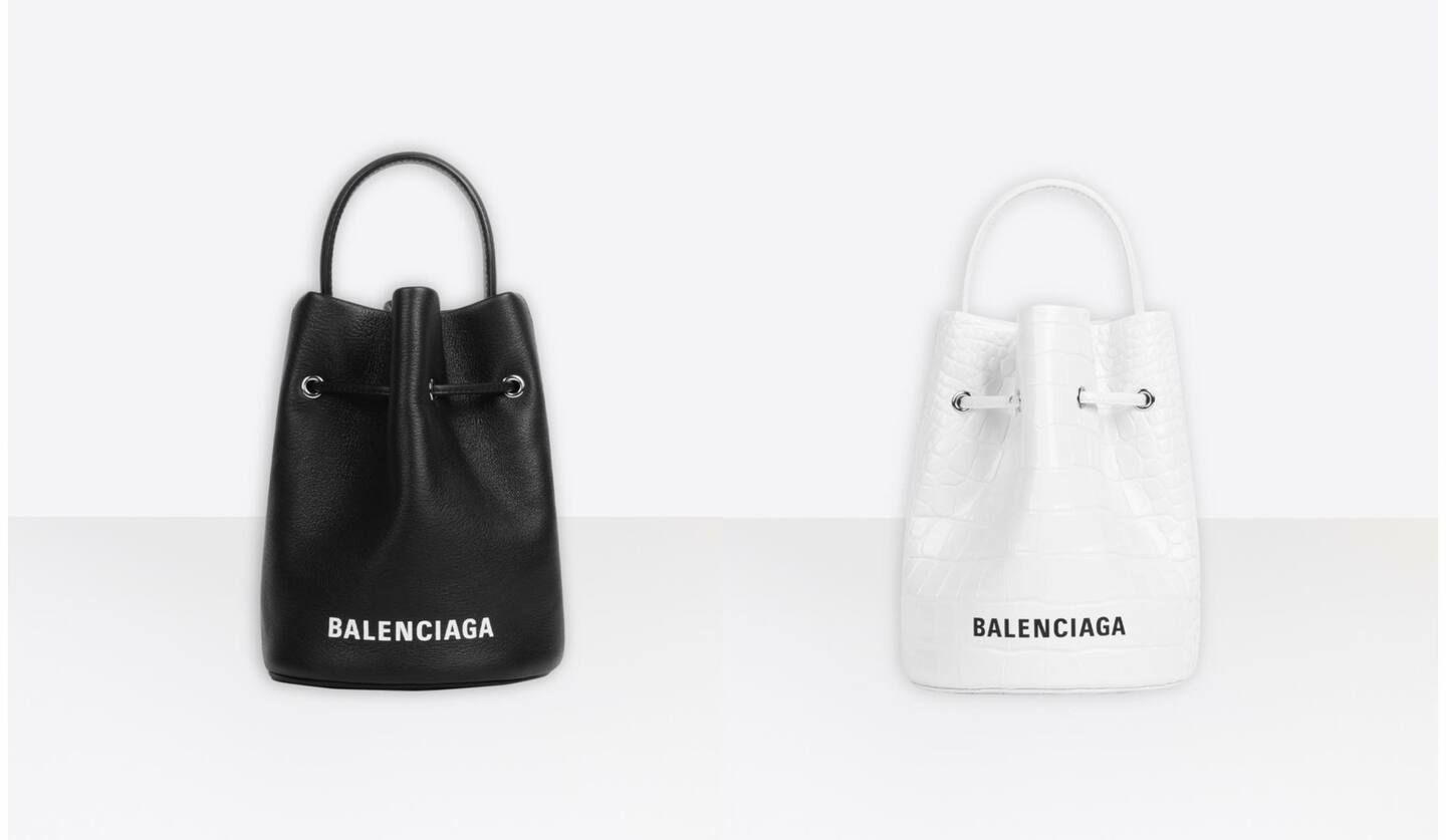 シリアルナ BALENCIAGA ドローストリング バケットバッグ IsayL