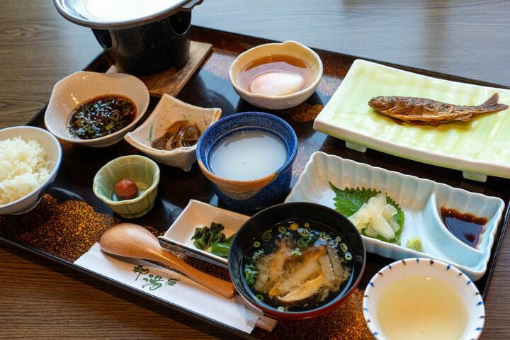 朝食一例