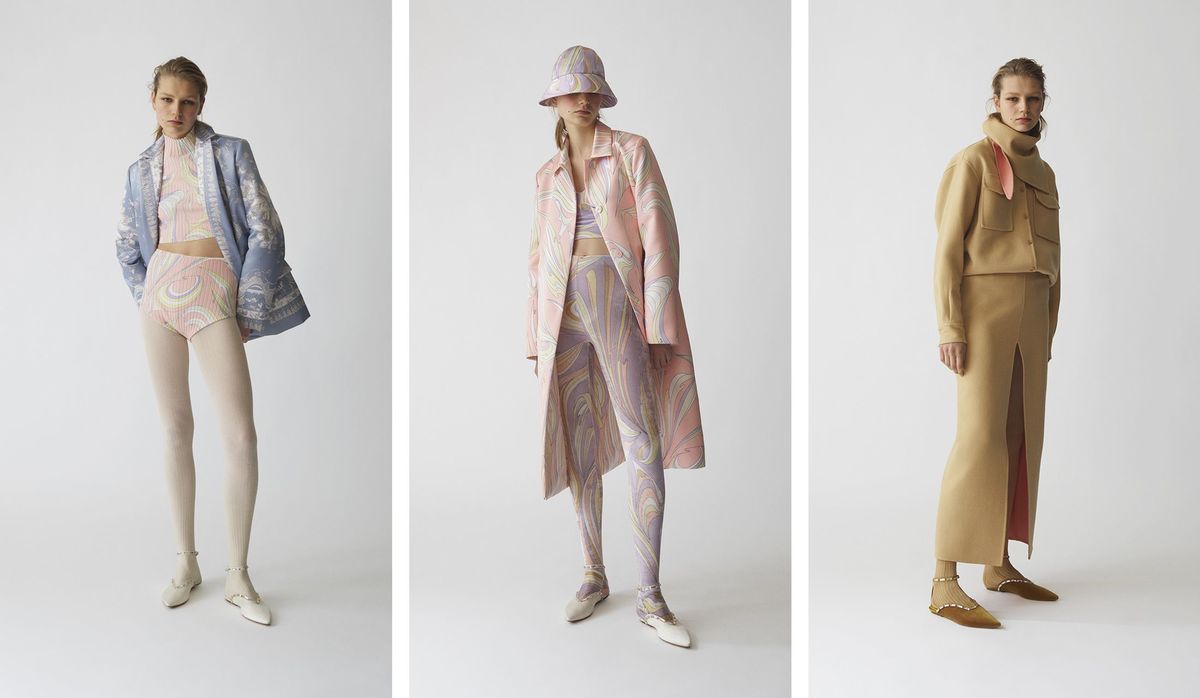 エミリオ・プッチ」のポップアップストアで、2021年秋冬コレクションを