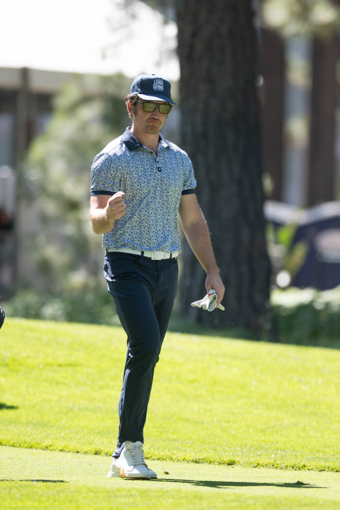 2025年7月11日、ネバダ州ステートラインのエッジウッド・タホ・ゴルフコースで開催された「American Century Celebrity Golf Championship Tournament」に出場。