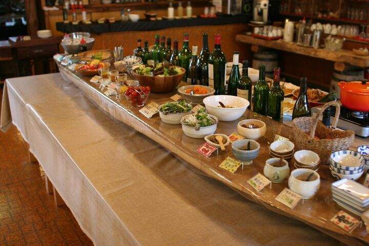 朝食バイキング