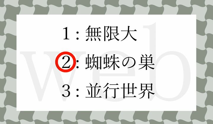 情報網が張りめぐらされているようすを例えた名称です。