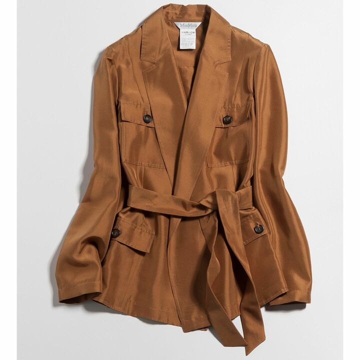 シャツジャケット[共布ベルト付き]￥170,000(マックスマーラ ジャパン〈マックスマーラ〉