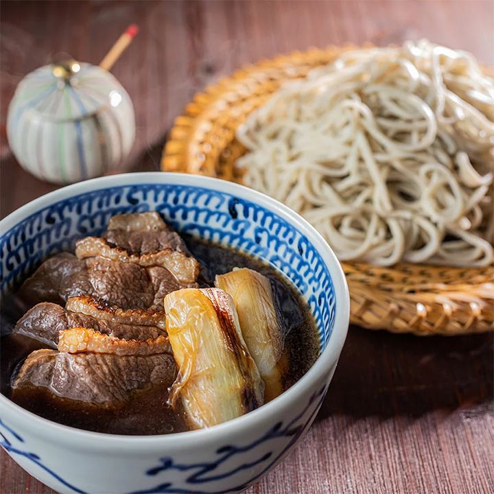 「冷凍手打ちそば 鴨せいろ」