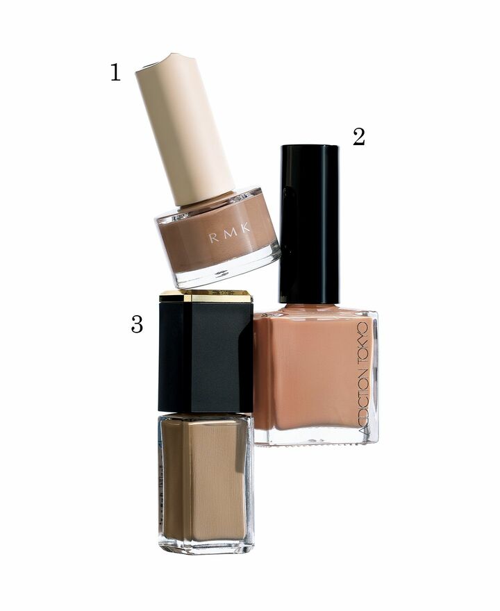 ネイル_1,ベージュ_1