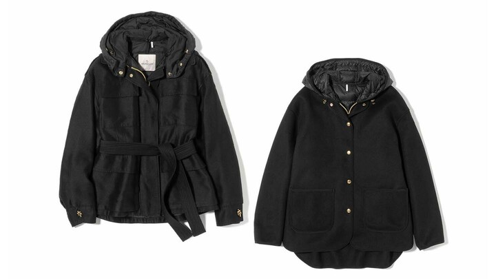 モンクレールのダウンウエア2種