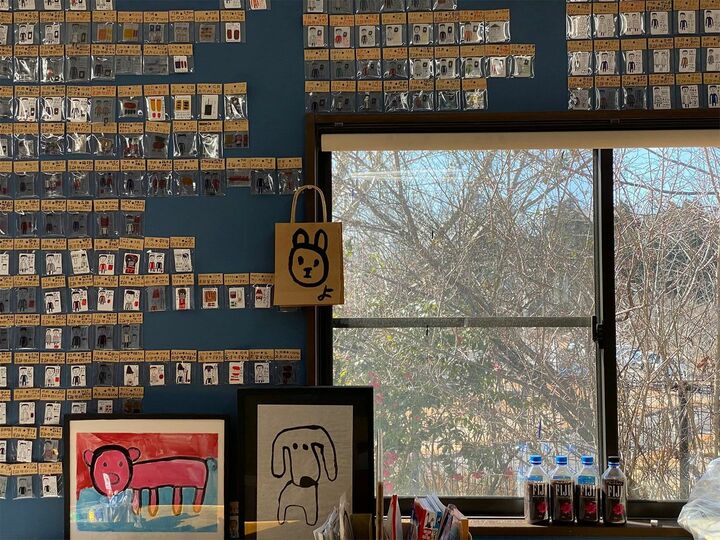 やまなみ工房の作品展示