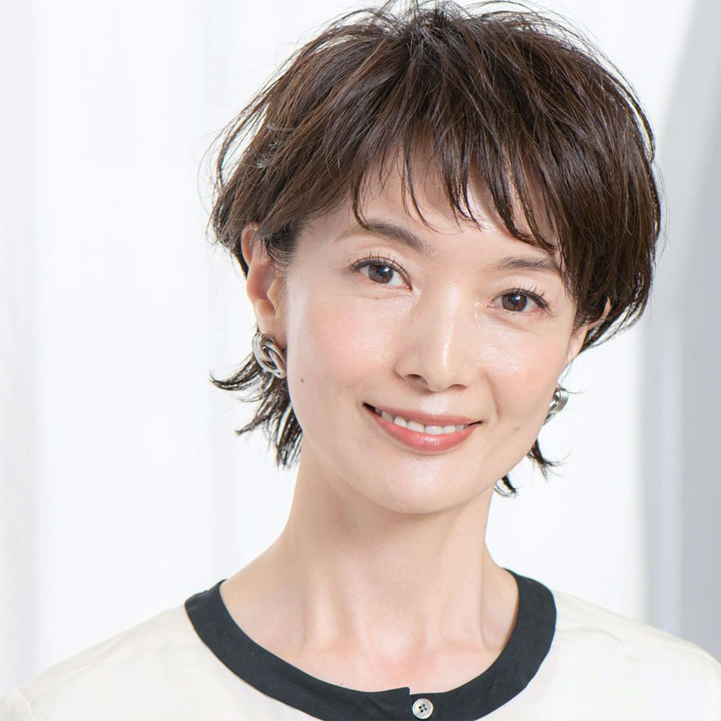 40代 ショートヘア_1