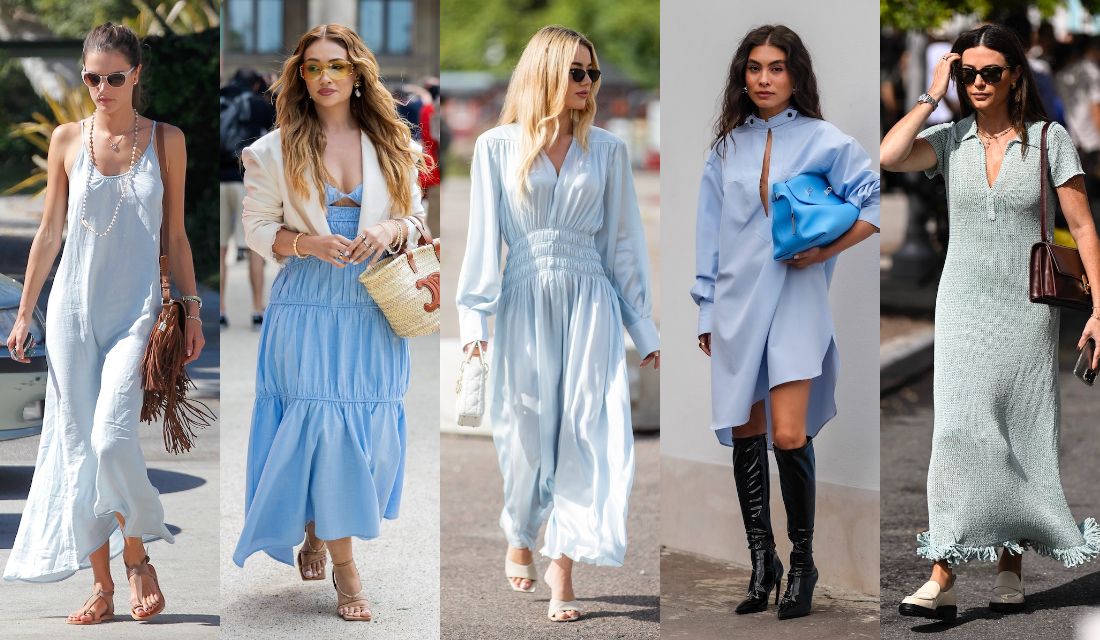 大人のための「水色ワンピース」攻略法【コーデ見本まとめ】｜サラ