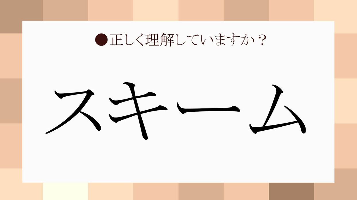 今さらだけど「スキーム」って何？ 基礎、実践、応用まで、まるっと