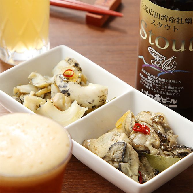 「世嬉の一酒造」いわて蔵ビール＆三陸海鮮珍味　税込¥4,104　送料：税込¥648（クール便）