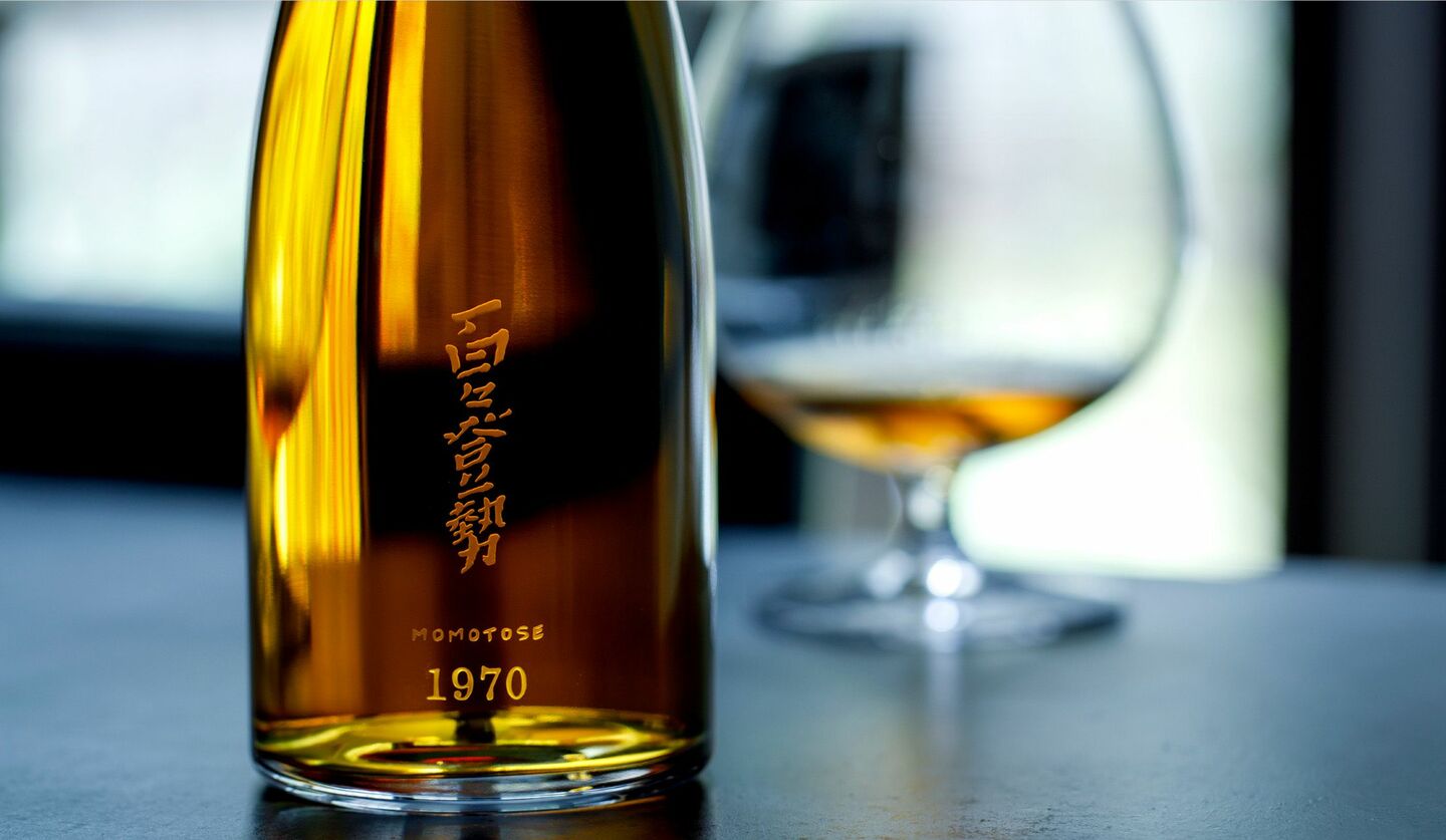 福光屋の熟成日本酒『百々登勢』の写真