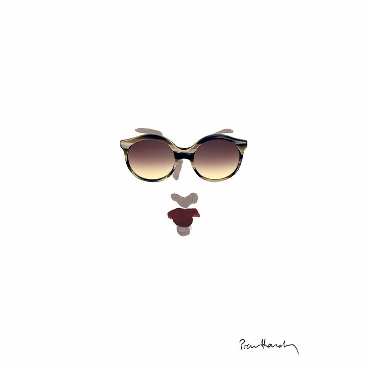 サングラス「BROOK」¥43,000(税抜)※4色展開