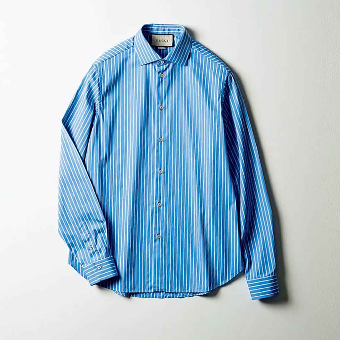 ドレスシャツ¥80,000(グッチジャパン)撮影/小池紀行(パイルドライバー)