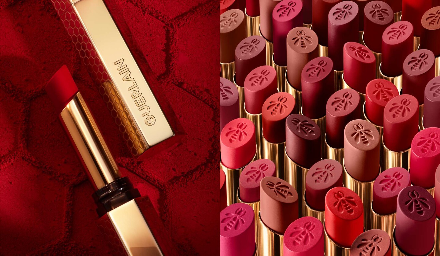 「ゲラン」の新作リップスティック「キスキス ビー インテンス」