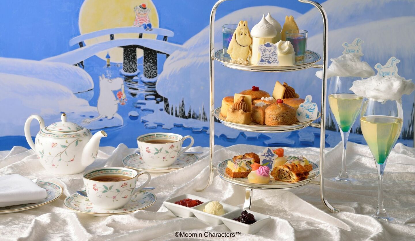 「ホテル椿山荘東京」の「Tales of Moominland Midwinter アフタヌーンティー」の画像