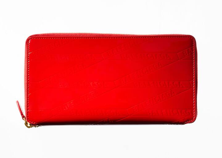 ［W20.0×H11.0×D2.0cm］VILLE WALLET ¥66,000（バレンシアガ ジャパン）